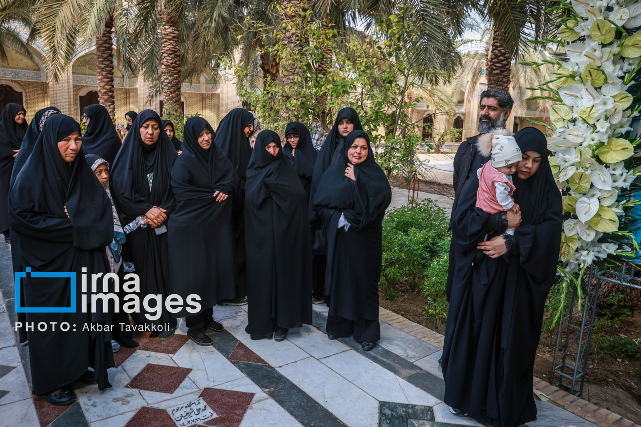 یادبود چهلمین روز درگذشت جان‌باختگان حادثه معدن طبس