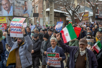 راهپیمایی بیست و دوم بهمن ۱۴۰۳ - کرمانشاه