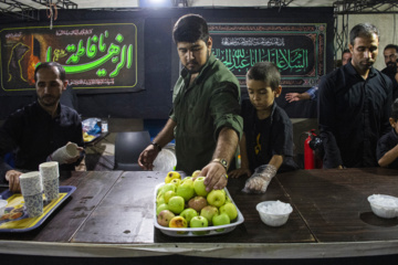 خدمت‌رسانی موکب‌های سمنان در مسیر زائران حرم رضوی