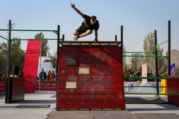 Campeonato Nacional de Parkour en Tabriz