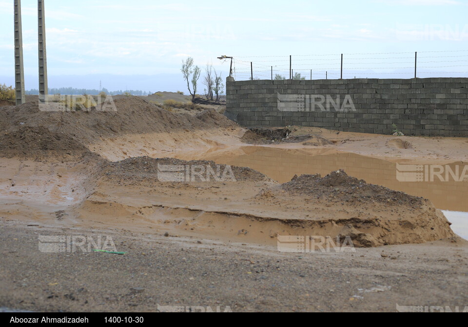 سیلاب در جنوب کرمان