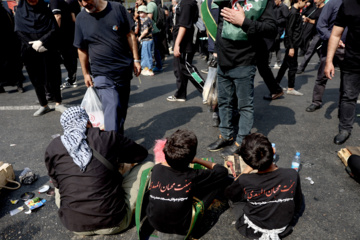 Arbaeen mourners hold rally