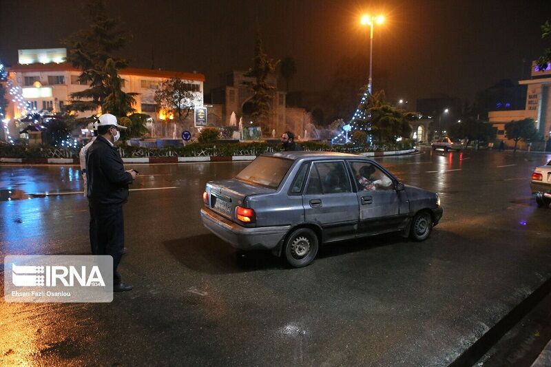 بیش از ۶۲ هزار خودو به دلیل تخلف تردد شبانه در قزوین جریمه شدند