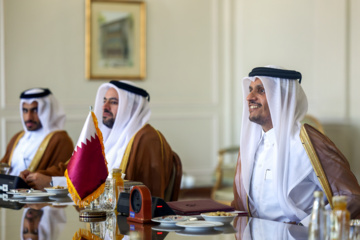 Meeting of Iranian, Qatari foreign ministers