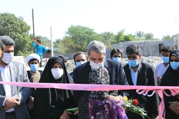 مدرسه ۶ کلاسه روستای گودو میناب به بهره برداری رسید