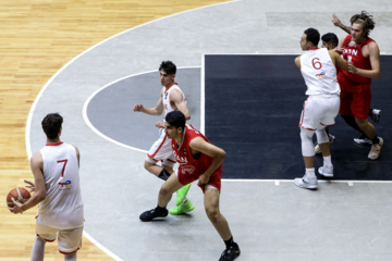 U-18 basketball match between Iran and Turkiye