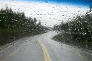 باران جاده های خراسان شمالی را لغزنده کرد