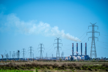 Inauguration d'un projet de ligne de transport d'électricité dans le nord de l'Iran