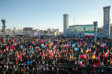 بزرگداشت ۹ دی در میدان امام حسین(ع) تهران