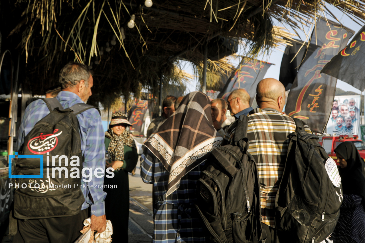 تردد زائران در مرز باشماق