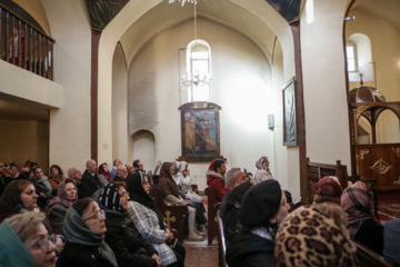 Cérémonies de la naissance et du baptême de Jésus (béni soit-il) à Tabriz (nord-ouest iranien) 