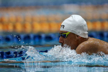 Des compétitions de natation à Téhéran 