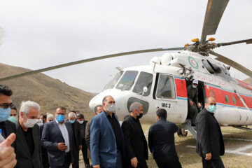 بازدید نایب رئیس مجلس از مناطق سیل زده روستاهای کلیبر