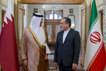 Meeting of Iranian, Qatari foreign ministers