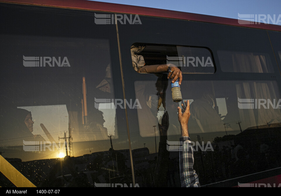 بازگشت زائران اربعین از مرز شلمچه