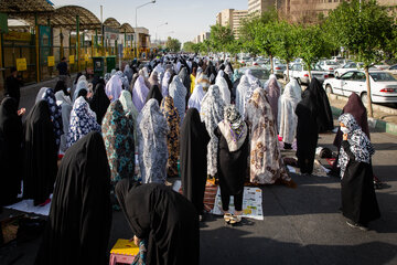 اقامه نماز عید فطر- شهرک اکباتان