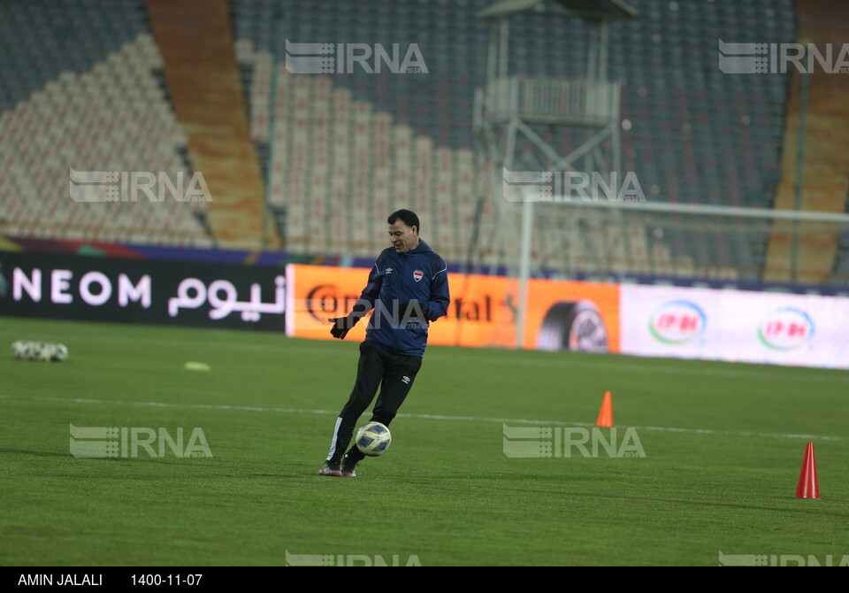 تمرین تیم ملی فوتبال عراق