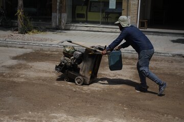 بازسازی خیابان امام سمنان