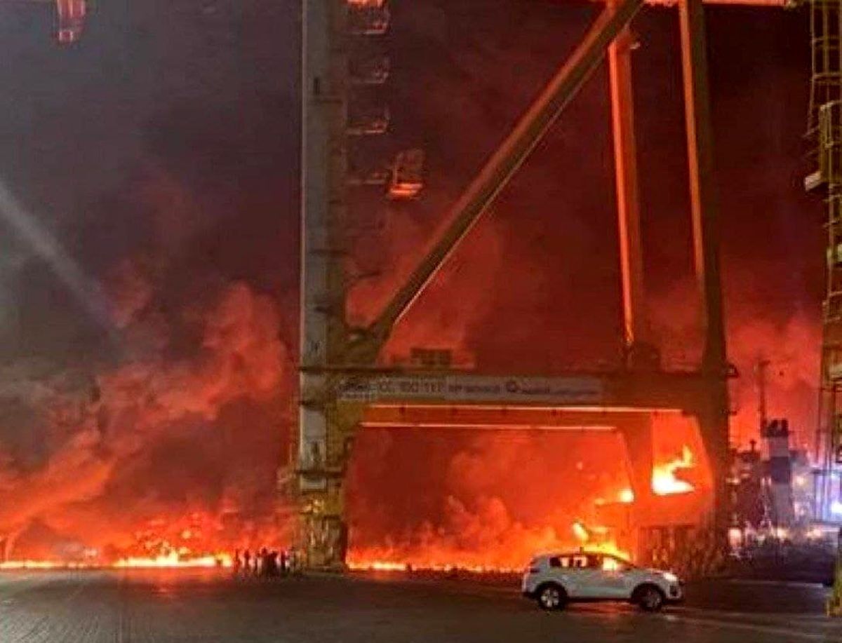 المیادین: در انفجار ماه گذشته بندر دبی ۳ صهیونیست کشته شدند