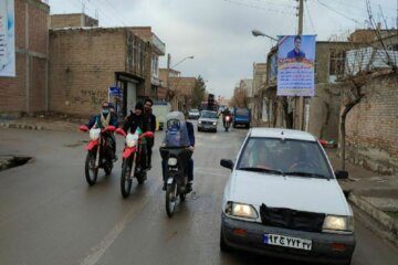 راهپیمایی متفاوت باروقی‌ها و چهاربرجی‌ها