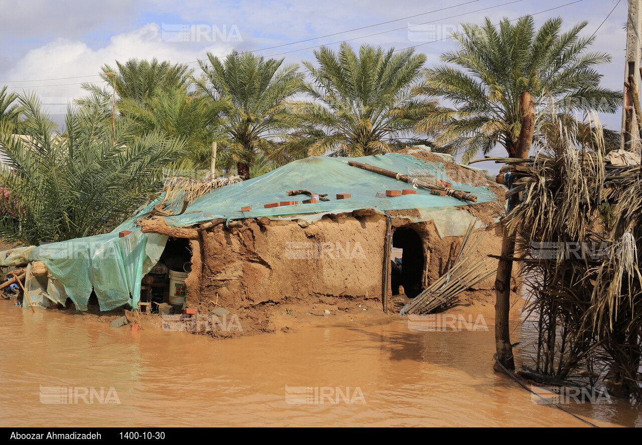 سیلاب در جنوب کرمان