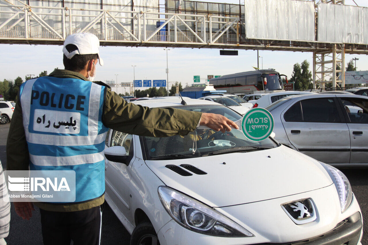 ۱۹۳ فقره جریمه کرونایی برای رانندگان بجنوردی اعمال شد