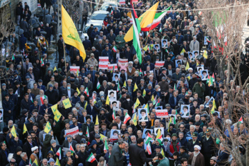 Accord de cessez-le-feu à Gaza : manifestation du « Vendredi de victoire » à Hamedan à l’ouest de l’Iran