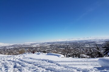 طبیعت زیبای برفی در اشنویه