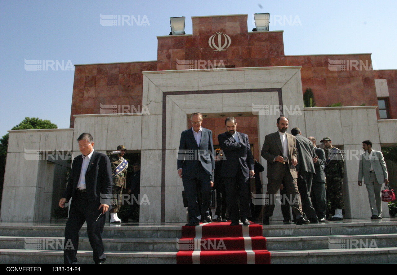 سفر نخست وزیر سنگاپور به ایران - بدرقه نخست وزیر سنگاپور