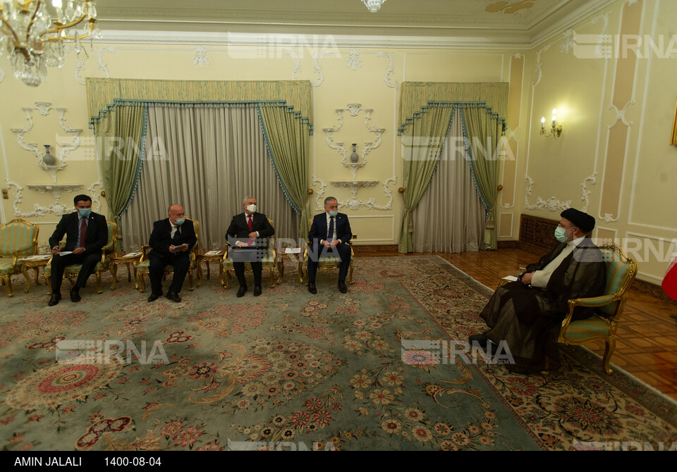 دیدار وزیر امور خارجه تاجیکستان با رییس جمهوری اسلامی ایران