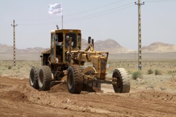 آیین آغاز عملیات اجرایی طرح تعریض و چهار خطه کردن محور پردیسان ـ وِرجان