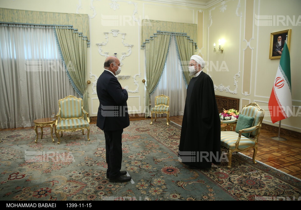دیدار وزیر امور خارجه عراق با رییس جمهور