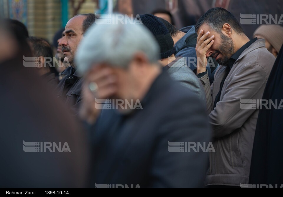 تجمع مردم کرمانشاه در محکومیت ترور سردار قاسم سلیمانی