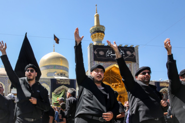 Mourning for martyrdom anniversary of Imam Reza (AS) in Mashhad