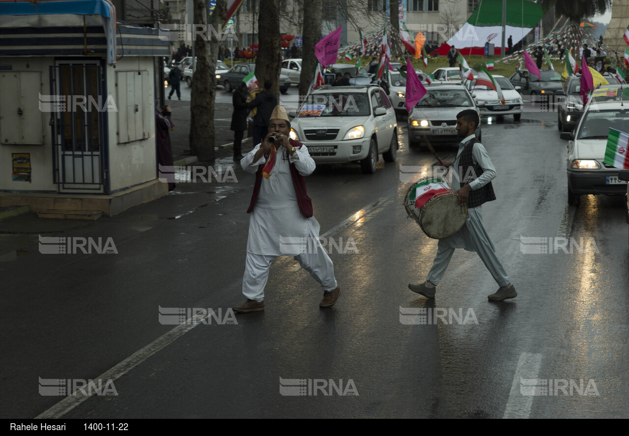 چهل و سومین سالگرد پیروزی انقلاب در گرگان