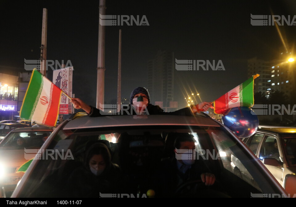 شادی مردم ارومیه پس از صعود ایران به جام جهانی قطر