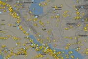 آسمان ایران برای تردد پروازهای بین‌المللی ایمن‌ترین است