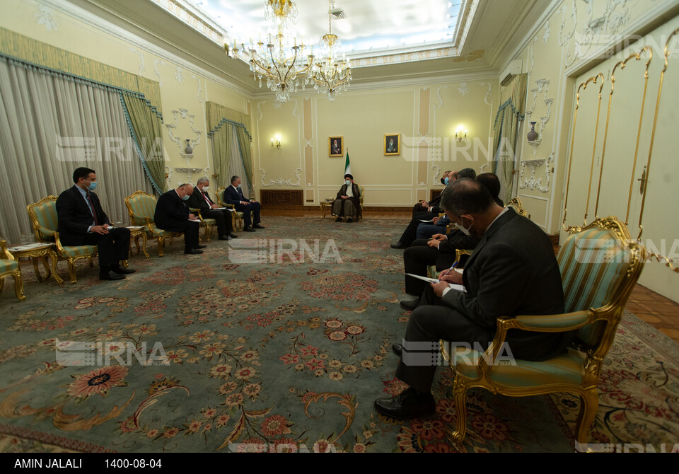 دیدار وزیر امور خارجه تاجیکستان با رییس جمهوری اسلامی ایران