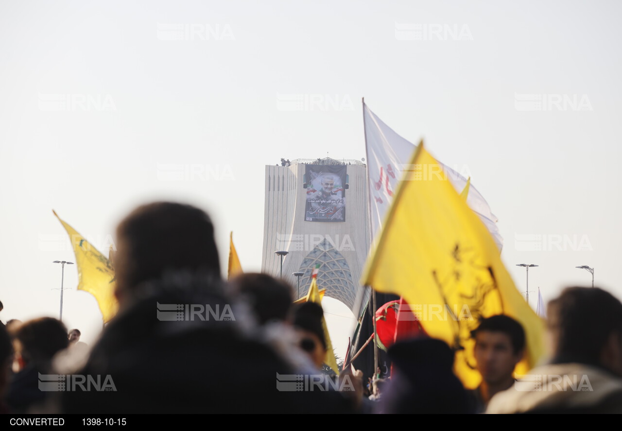 وداع با سربازان وطن - تشییع پیکر سردار سلیمانی