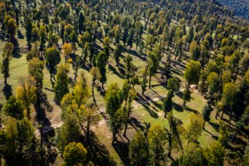 Iran: plaine de Markouh dans la province du Golestan au nord