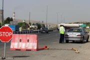 پلیس راه: مبادی ورودی و خروجی استان همدان مسدود شده است