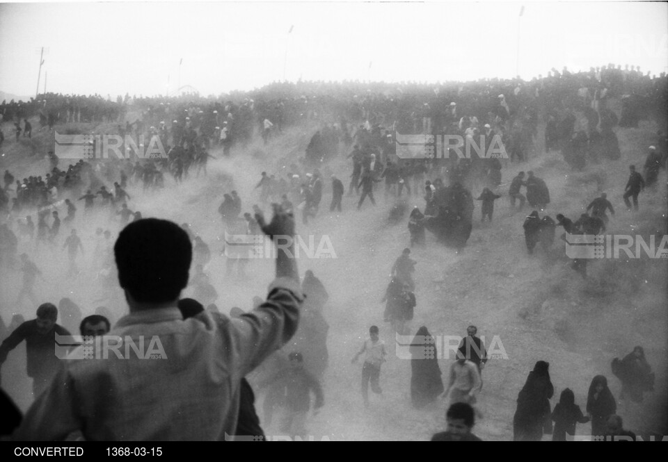 وداع مردم با بنیانگذار انقلاب حضرت امام خمینی(ره) در مصلای بزرگ تهران