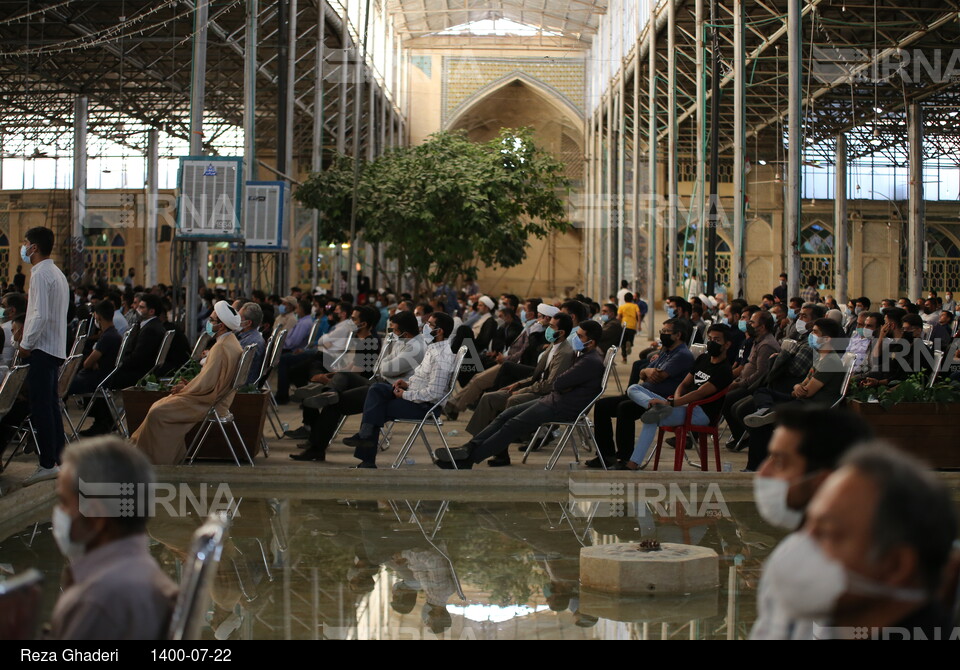 سفر رئیس جمهوری به استان فارس - دیدار با نخبگان، علما، خانواده‌ های شهدا و ایثارگران