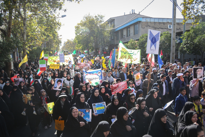 راهپیمایی سیزده آبان ۱۴۰۳ - گرگان