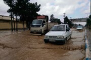 بارش های تابستانی باز هم به شهرستان مرزی رازوجرگلان خسارت زد