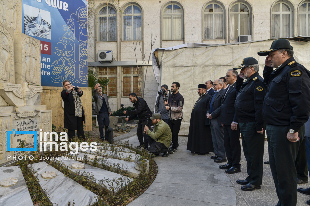 دیدار فرمانده انتظامی تهران با مسیحیان به مناسبت سال نو میلادی