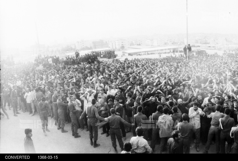 وداع مردم با بنیانگذار انقلاب حضرت امام خمینی(ره) در مصلای بزرگ تهران