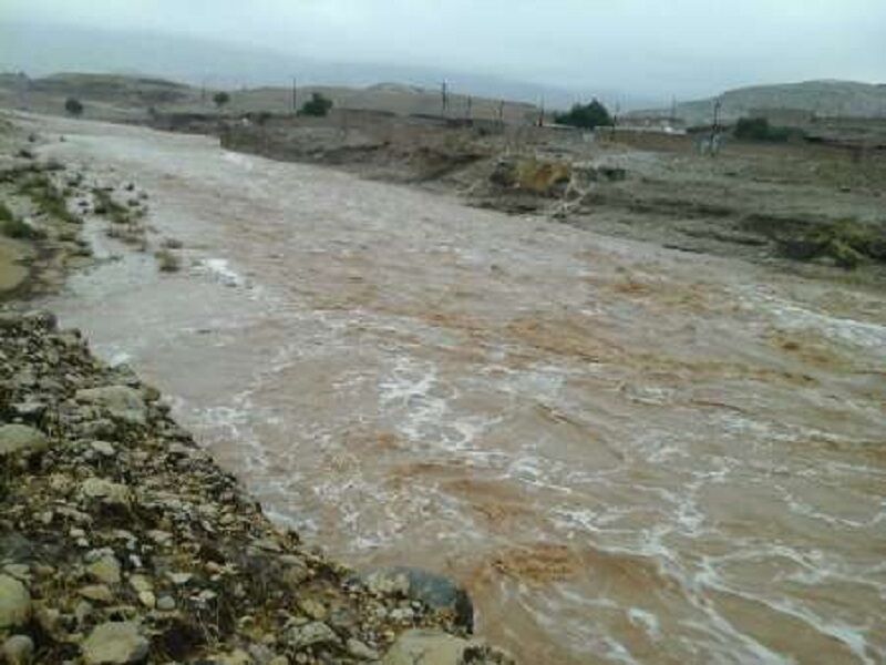 بارندگی رودخانه بالارود اندیمشک را پرآب کرد