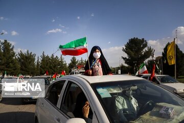 راهپیمایی ۲۲ بهمن در مشهد به صورت خودرویی برگزار می‌شود