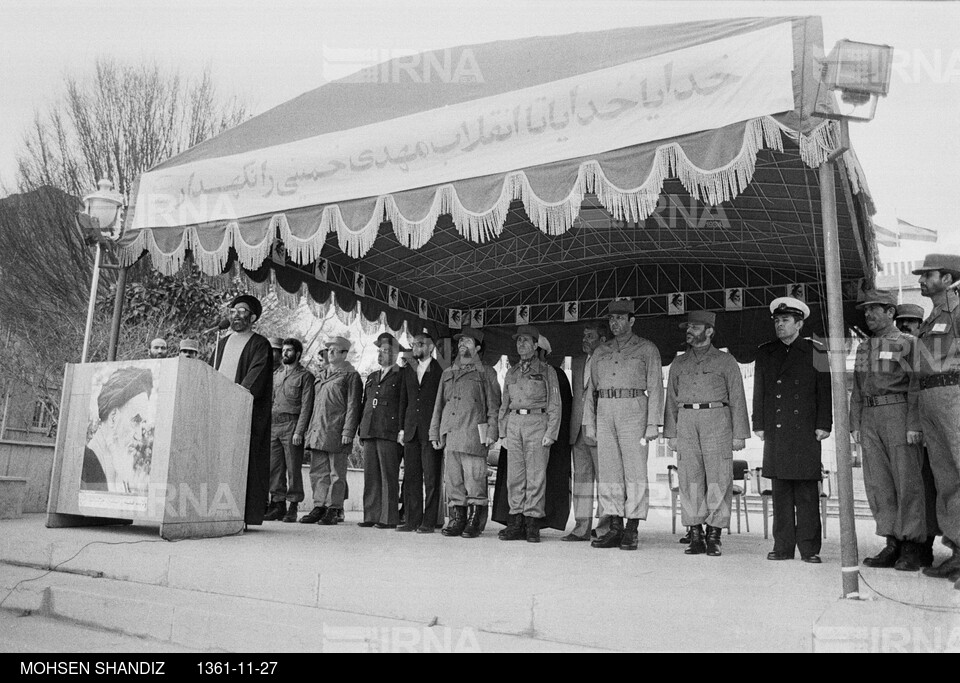 مراسم جشن فارغ التحصیلی دانشجویان نیروی زمینی دانشکده افسری